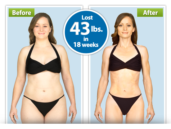 Kristen Springer lost 43 lbs. in 18 weeks!